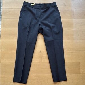 Theory Charcoal grey ankle length trousers - 6